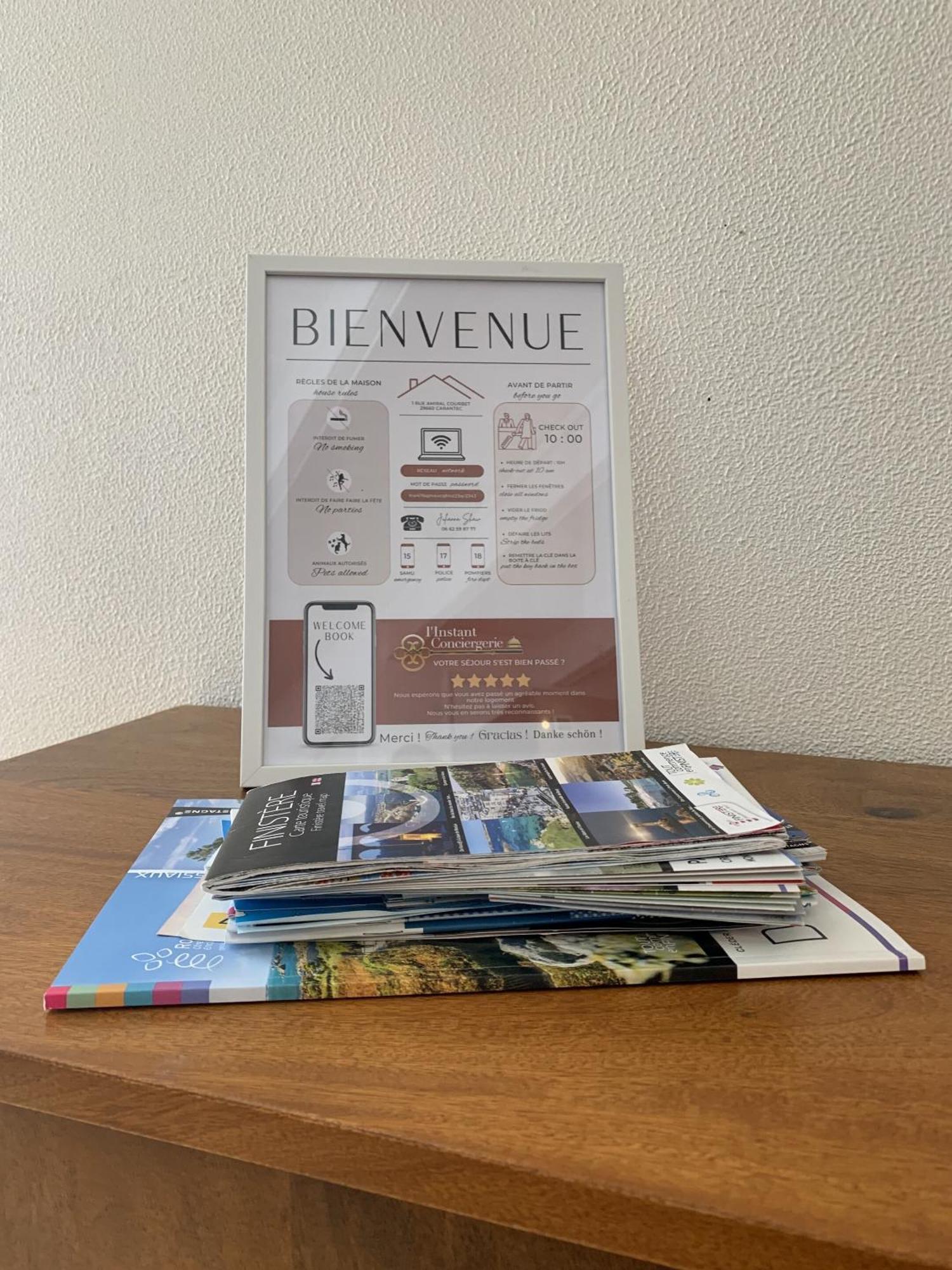 Charmante Maison De Pecheur Carantec Værelse billede